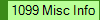 1099 Misc Info